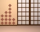 Damask Wall Pattern Decal Modern Vinyl Art Stickers